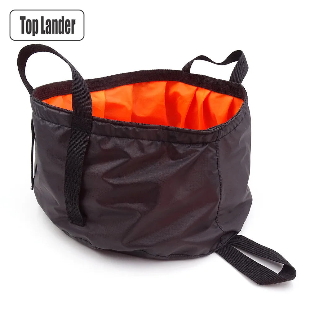Collapsible Wash Basin Foot Washbasin Travel Fishing Hiking Outdoor Camping Portable Folding Bucket Water Container