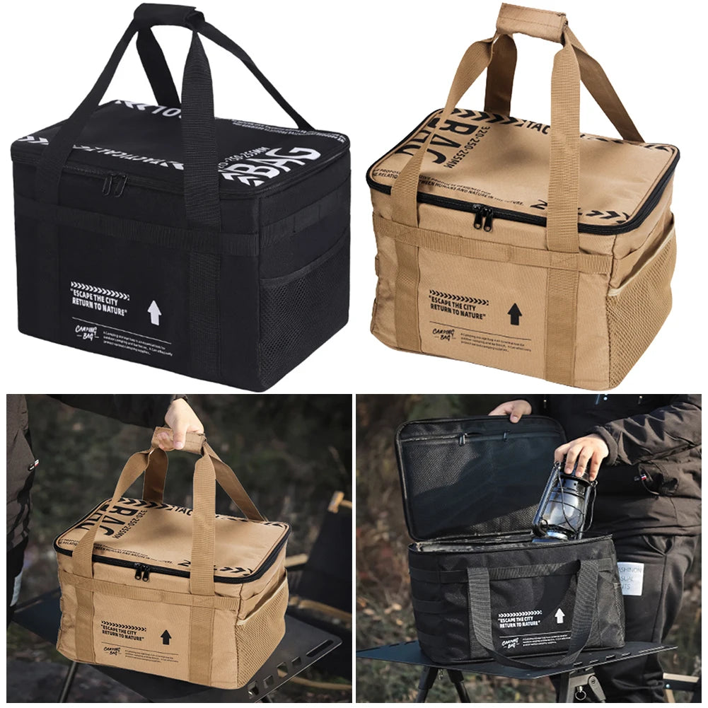 Picnic Bag Cookware Storage Bag Portable Camping Storage Bag Large Capacity Storage Bag