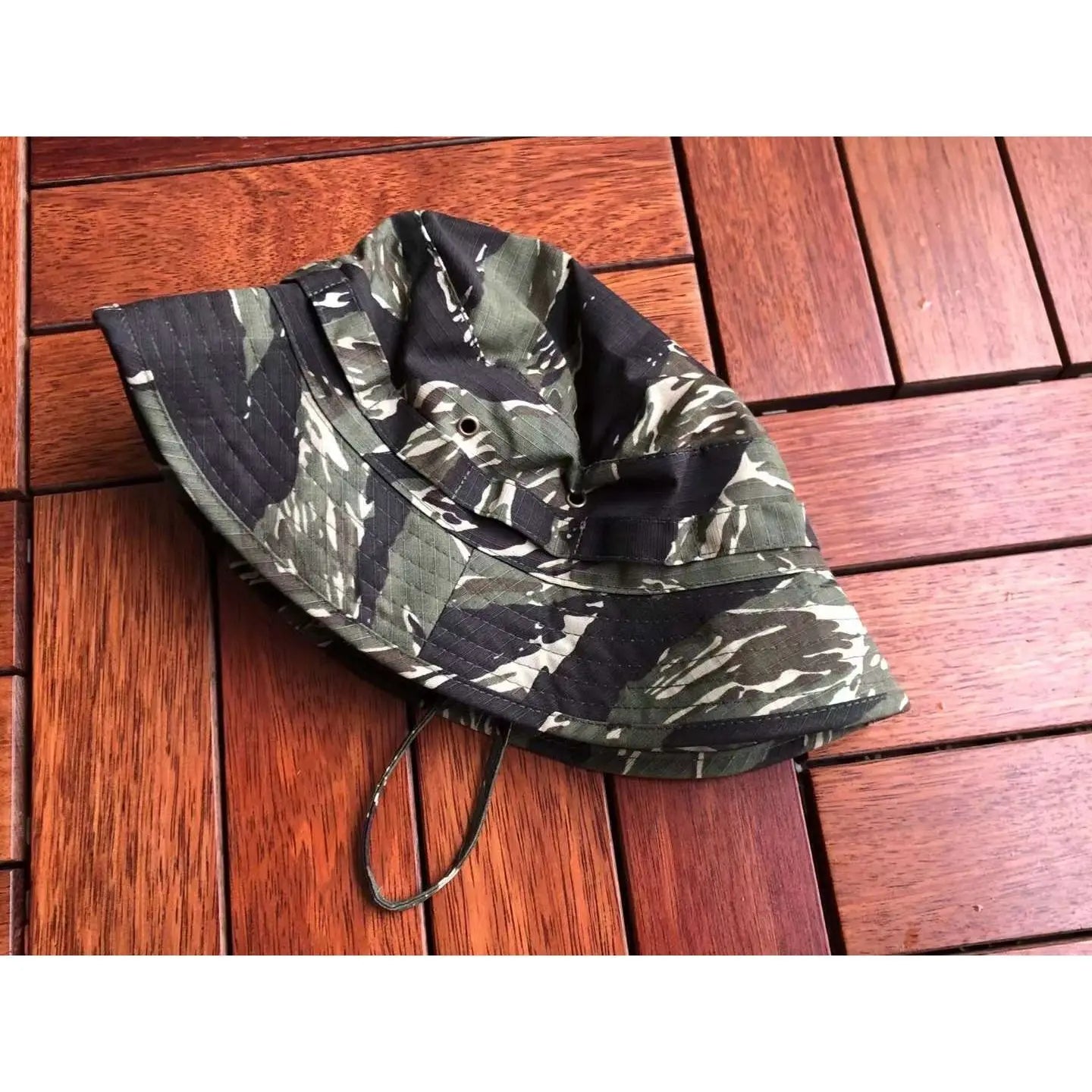 Men & Women Top Camo Summer Casual Tactical Boonie Hats Camouflage. Travel Bucket Hat Hunting Fishing Adjustable Jungle Bush Cap