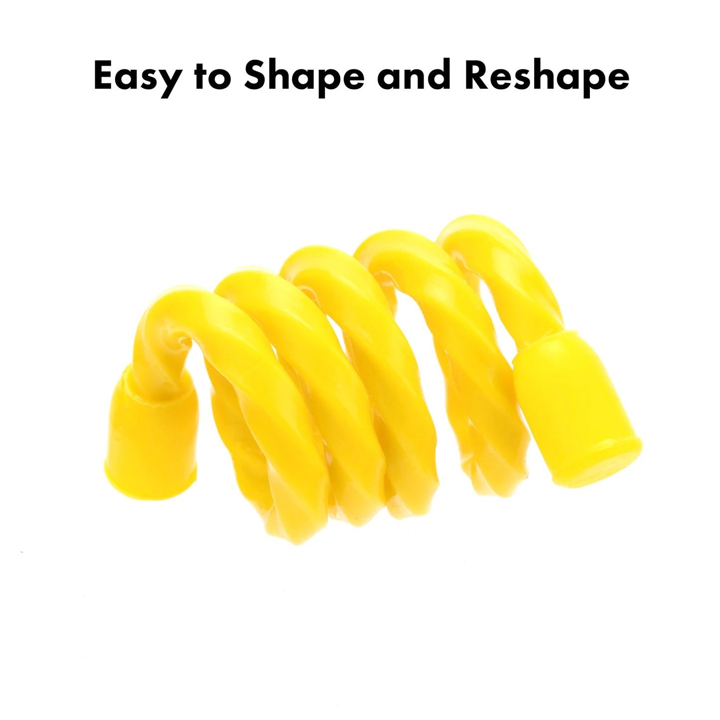 Silicone Cable Ties, Bendable Reusable Rubber Twist Ties Flexible ties