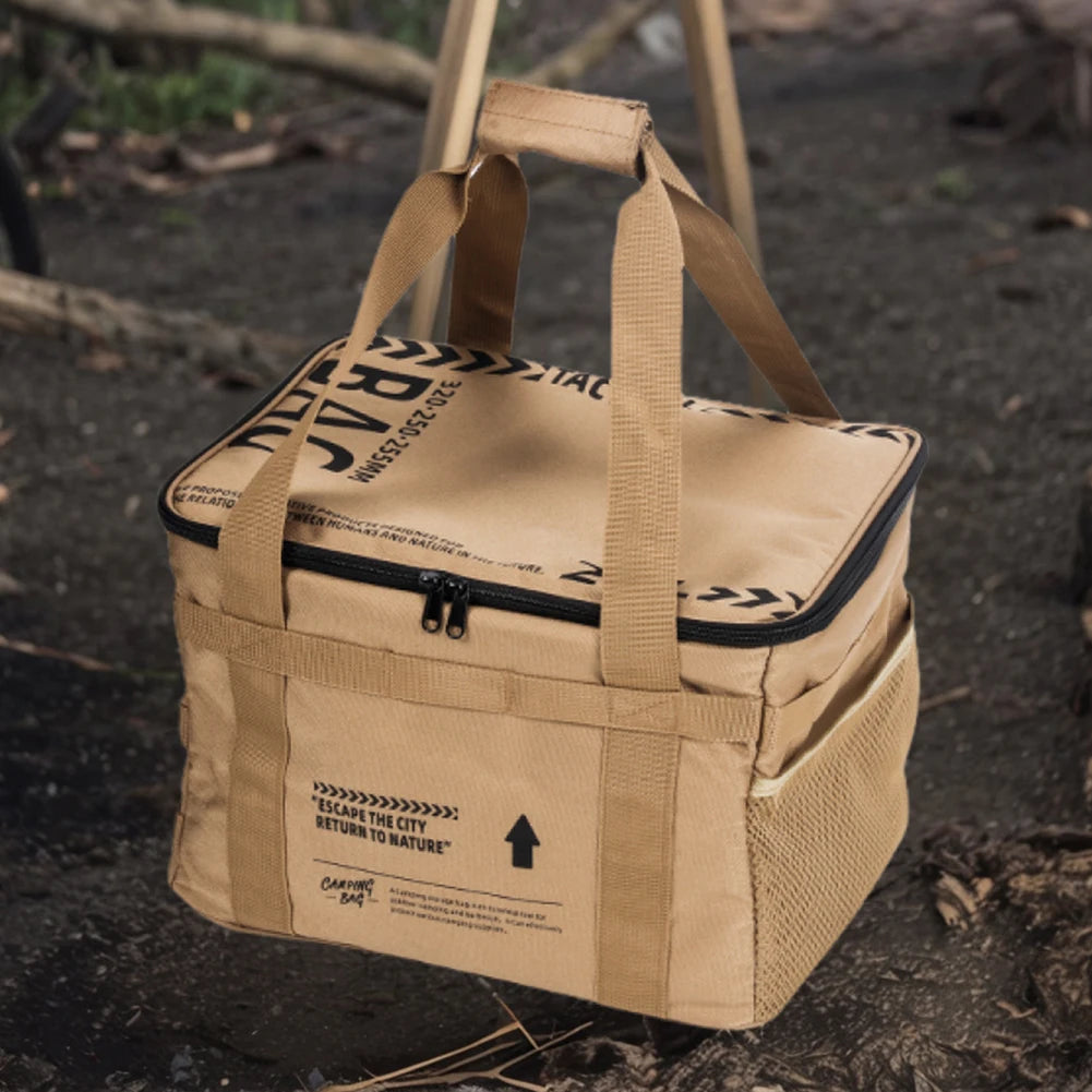 Picnic Bag Cookware Storage Bag Portable Camping Storage Bag Large Capacity Storage Bag