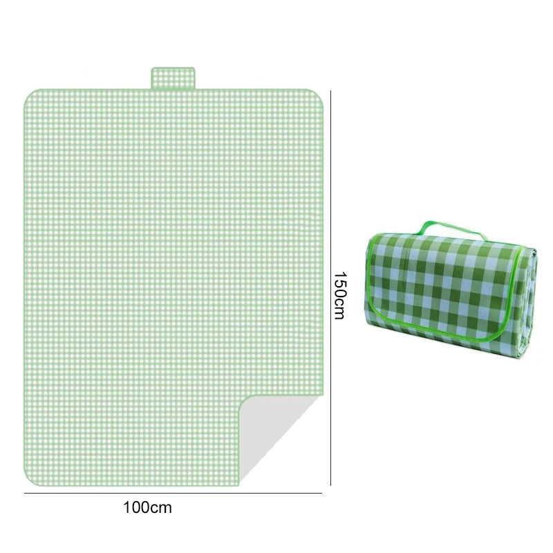 Picnic Mat Spring Outing Camping Supplies Waterproof Moisture-proof Outdoor Portable Storage Suitable for Beach Grassland TMZ