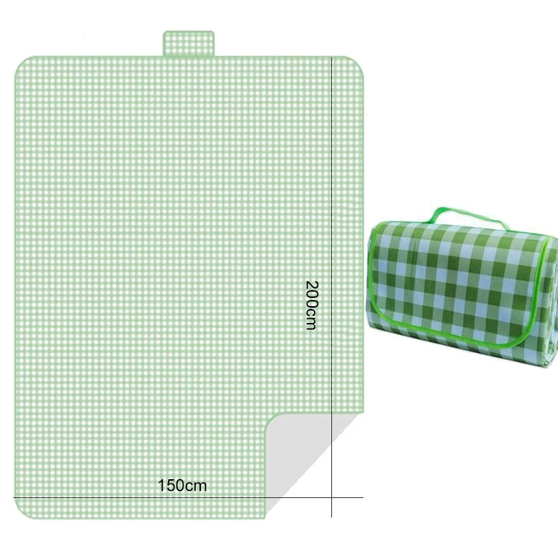 Picnic Mat Spring Outing Camping Supplies Waterproof Moisture-proof Outdoor Portable Storage Suitable for Beach Grassland TMZ