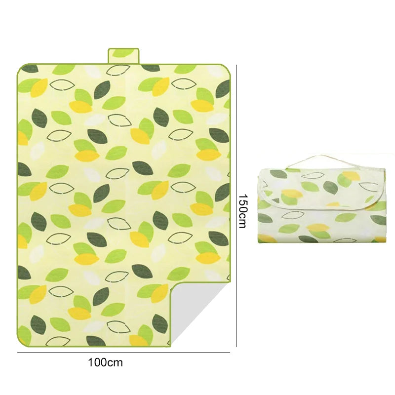 Picnic Mat Spring Outing Camping Supplies Waterproof Moisture-proof Outdoor Portable Storage Suitable for Beach Grassland TMZ
