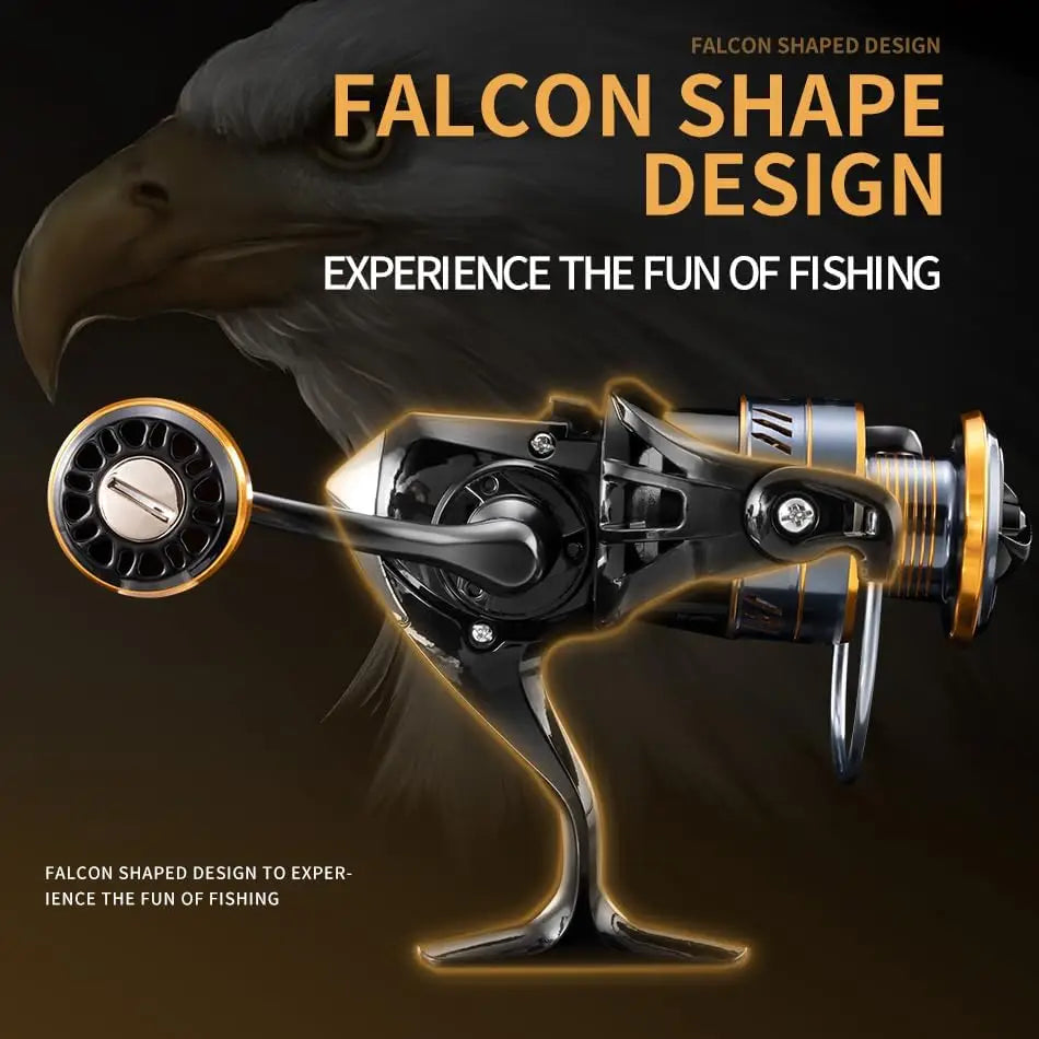 Spinning Reel for Saltwater, Lightweight Drag for All Fishing Conditions