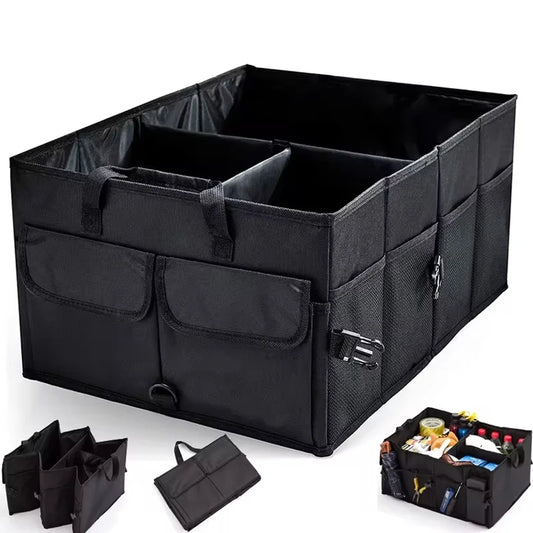 Car Storage Box Car Trunk Organizer Eco-Friendly Super Durable Collapsible Cargo Storage Tool Auto Trucks Trunk Box