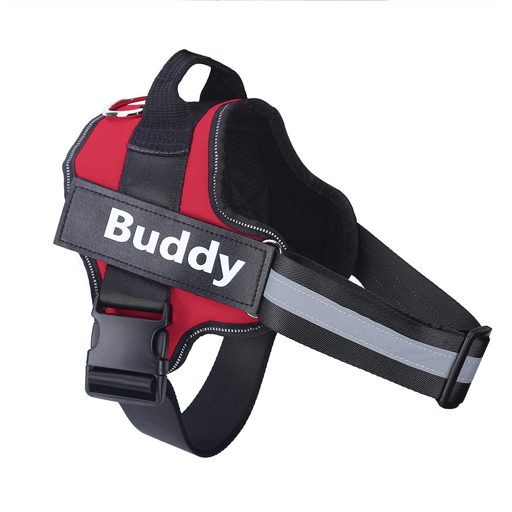 Personalized Dog Harness. NO PULL Reflective Breathable Pet Harness. Vest For Small or Large Dog. Outdoor Walk Training Accessories