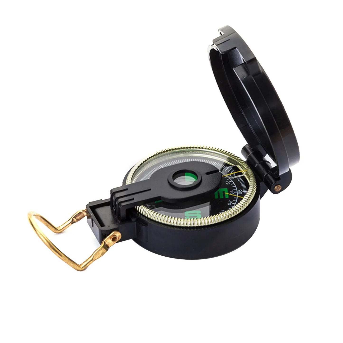Camping Navigation Compass, Calibrate Position , Measure Four Directions Compass