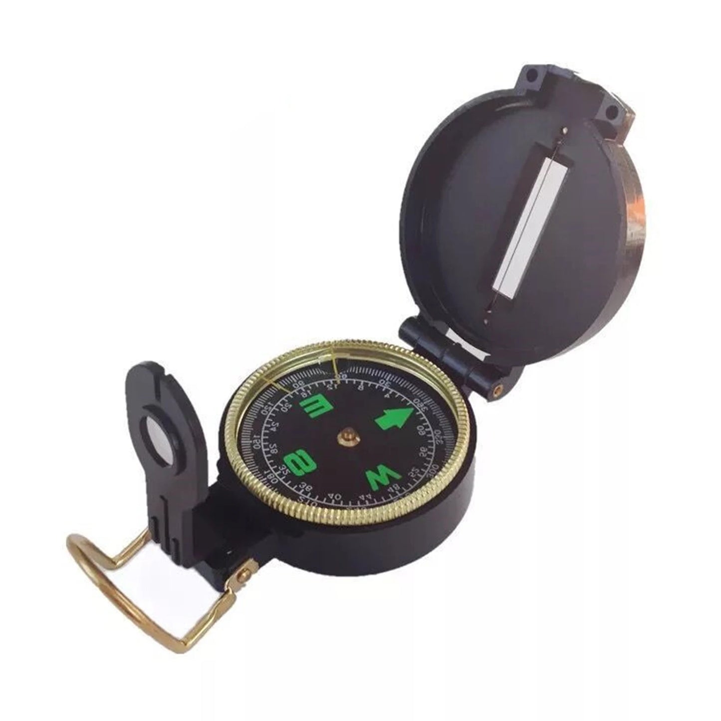Camping Navigation Compass, Calibrate Position , Measure Four Directions Compass