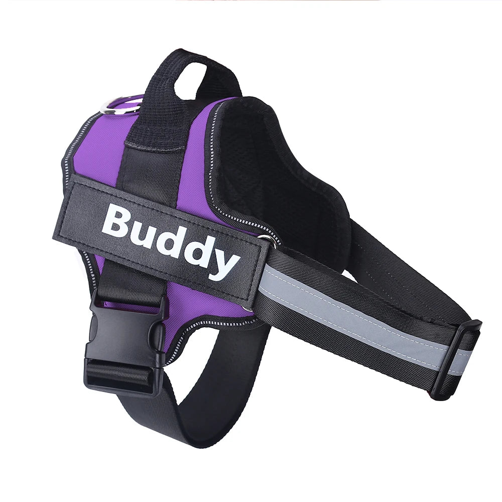 Personalized Dog Harness. NO PULL Reflective Breathable Pet Harness. Vest For Small or Large Dog. Outdoor Walk Training Accessories