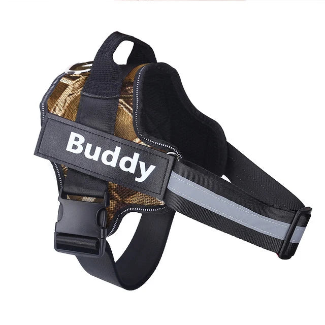 Personalized Dog Harness. NO PULL Reflective Breathable Pet Harness. Vest For Small or Large Dog. Outdoor Walk Training Accessories