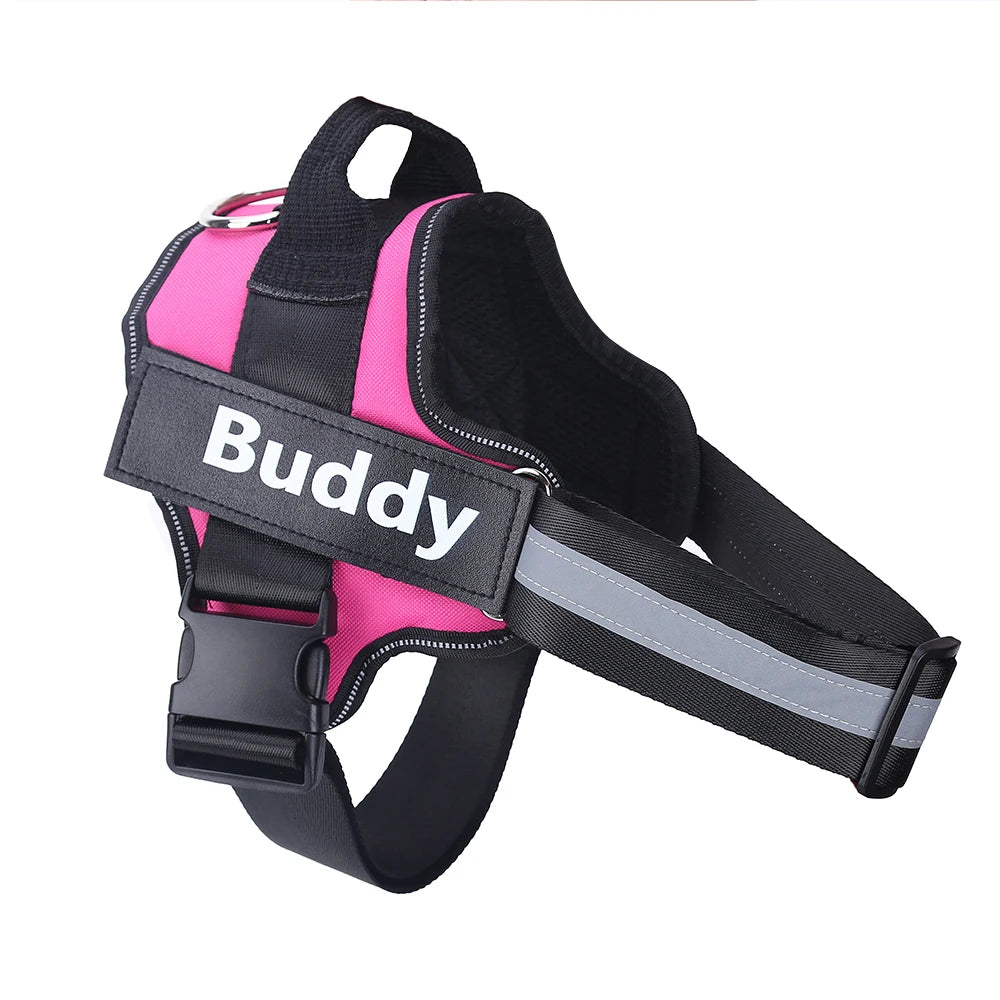 Personalized Dog Harness. NO PULL Reflective Breathable Pet Harness. Vest For Small or Large Dog. Outdoor Walk Training Accessories