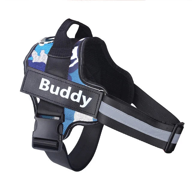 Personalized Dog Harness. NO PULL Reflective Breathable Pet Harness. Vest For Small or Large Dog. Outdoor Walk Training Accessories