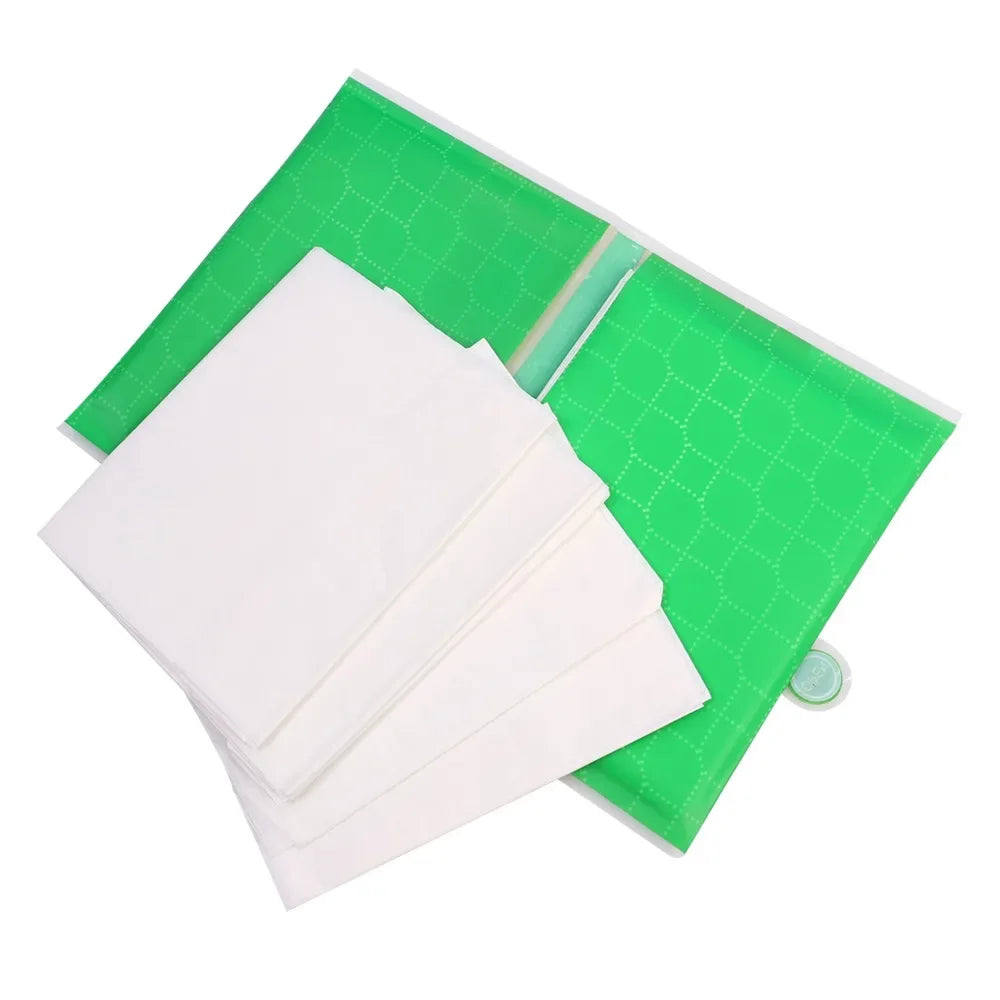 100PCS Disposable Toilet Seat Cover Portable Travel Camping Hotel Bathroom Degradable Waterproof Toilet Mat Accessories