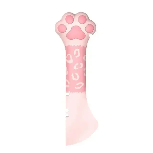 Long handled pet canned food spoon. Cat canned food opener. Feeding dog stirring dry and wet spoon feeding, cat shovel