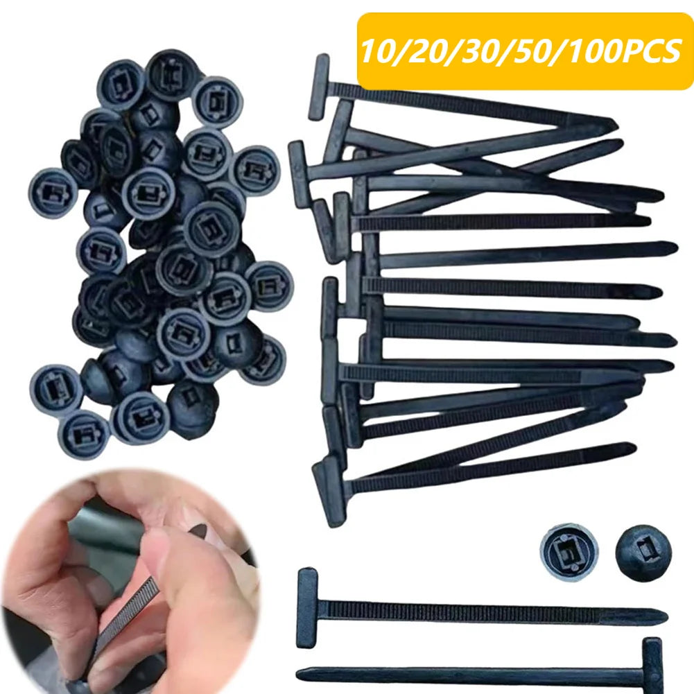 Nylon Heavy Duty Zip Ties Self-Locking Universal Cable Tie Buckle Fastening Strap