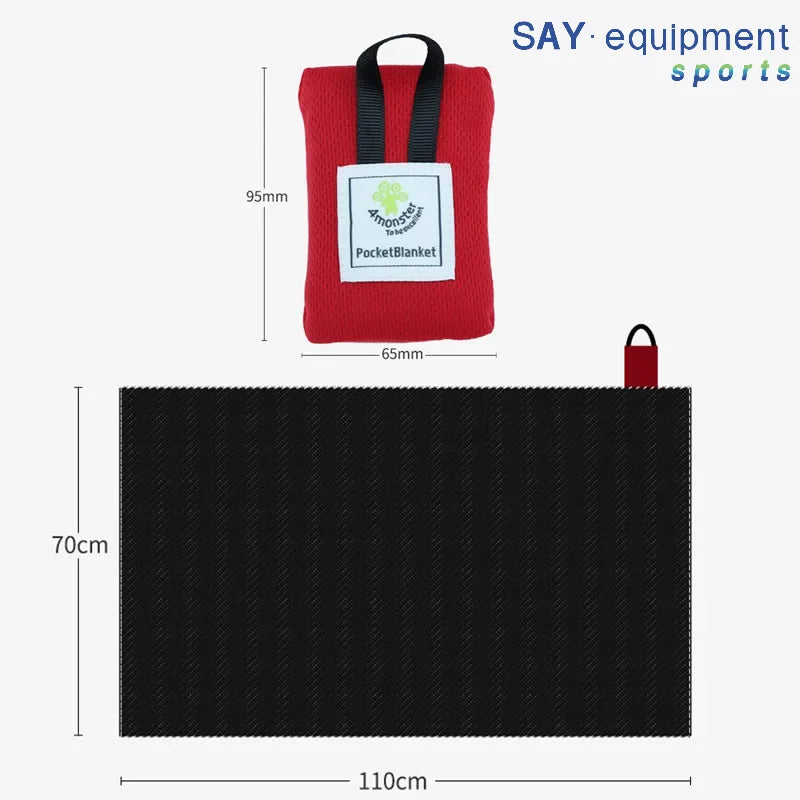 Mini Pocket Picnic Blanket Outdoor Pocket Blanket Foldable Outdoor Picnic Mat portable Ultra-thin pocket Beach Pad