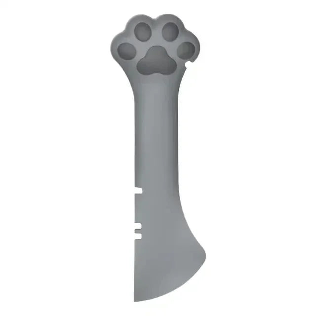 Long handled pet canned food spoon. Cat canned food opener. Feeding dog stirring dry and wet spoon feeding, cat shovel
