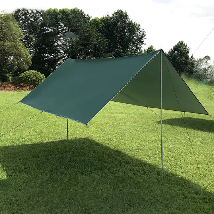 Camping Tarp. Waterproof Tent Awning. Shade Garden Canopy. Beach Sunshade Outdoor Ultralight Sun Shelter.