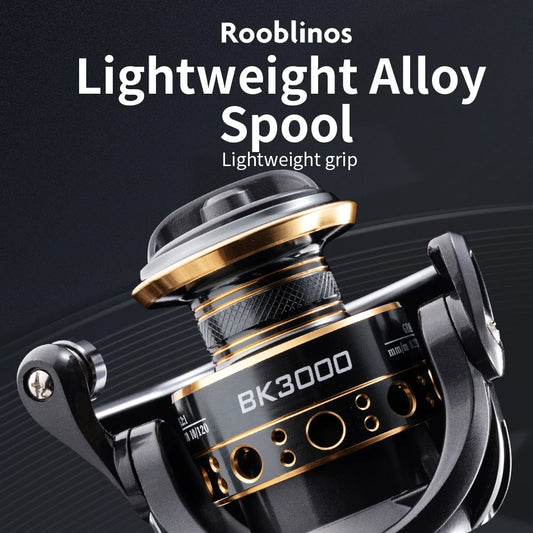 Fishing Reel Alloy Spool Anti-Reverse Lightweight for Saltwater/Freshwater