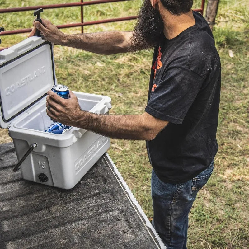 Cooler Premium Insulated Cooler, Small Ice Chest for Tight Spaces,