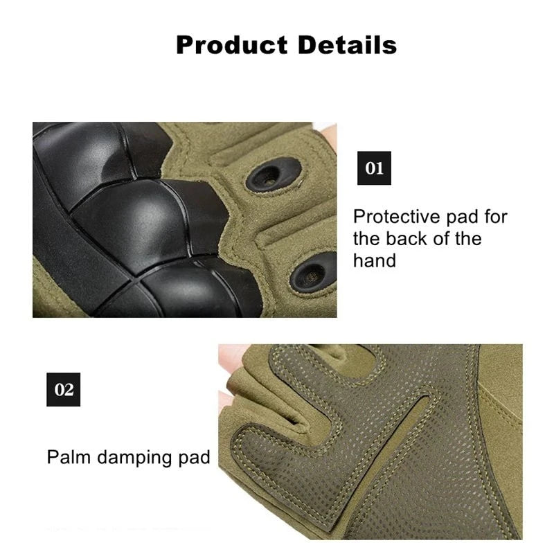 Tactical Gloves Shooting Gloves, Sports, Motorcycle, Hunting Full Finger Gloves