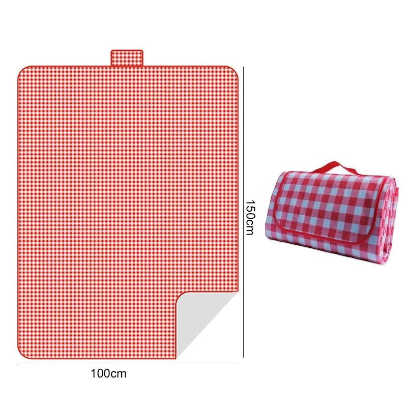 Picnic Mat Spring Outing Camping Supplies Waterproof Moisture-proof Outdoor Portable Storage Suitable for Beach Grassland TMZ