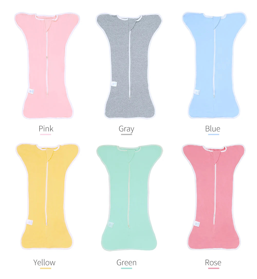 Cotton Baby Sleeping Bag Four Seasons Zipper Bags Newborn Baby bags Wrap Sleepsacks Baby Bedding Swaddling Sleepwear