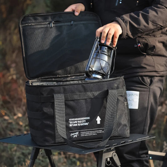 Picnic Bag Cookware Storage Bag Portable Camping Storage Bag Large Capacity Storage Bag
