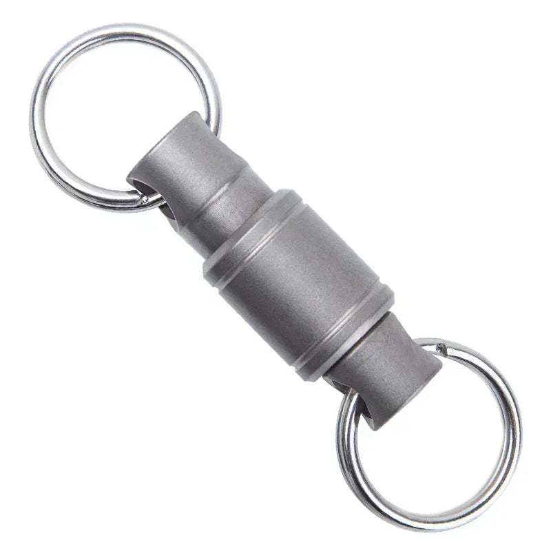 Titanium Alloy Keychain Multifunctional Belt Outdoor Tool Keychain, Multitool Hanging