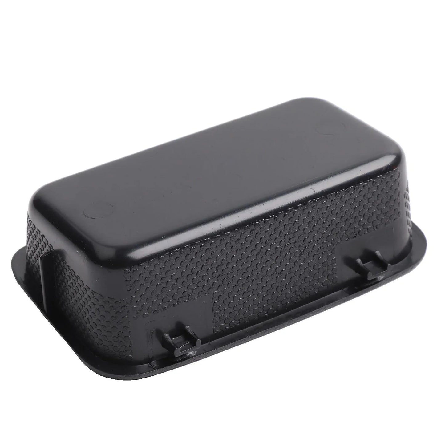 Black Car Storage Box , Center Console Armrest Flocking Organized Storage Box