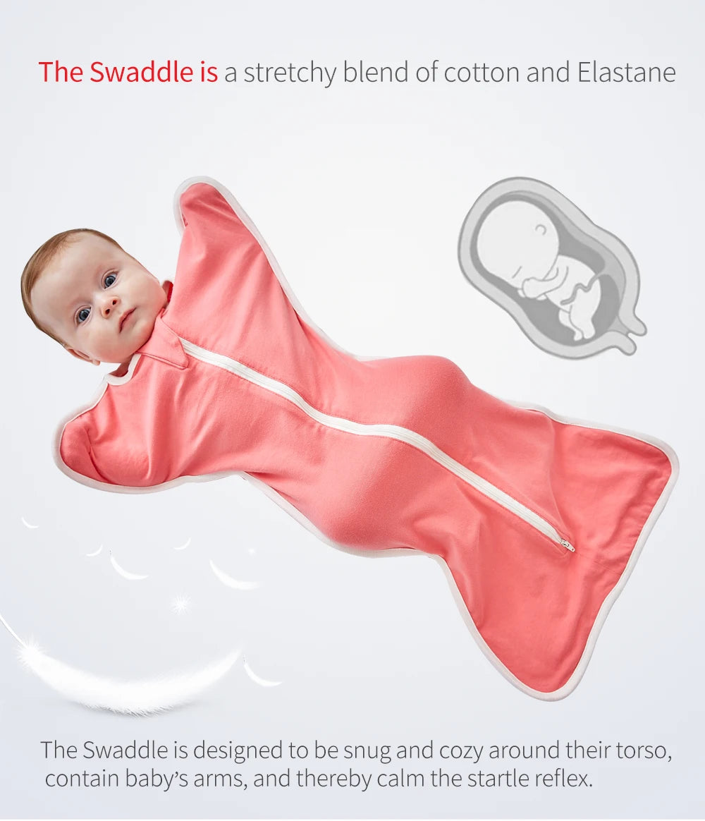 Cotton Baby Sleeping Bag Four Seasons Zipper Bags Newborn Baby bags Wrap Sleepsacks Baby Bedding Swaddling Sleepwear