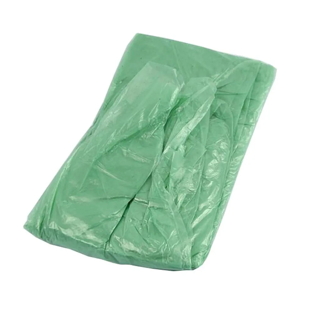 Disposable Rain Ponchos Raincoat with Hood, Adults Emergency Waterproof Raincoat for Camping Hiking Sport Outdoors