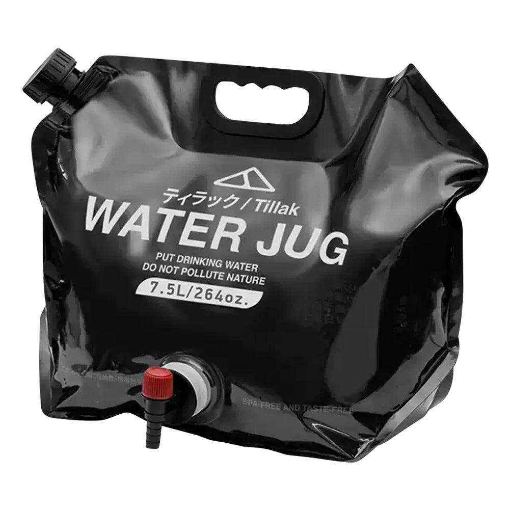 Outdoor Water Bucket With Spigot,  Leakproof Camping Water Tank Water Container With Detachable Faucet