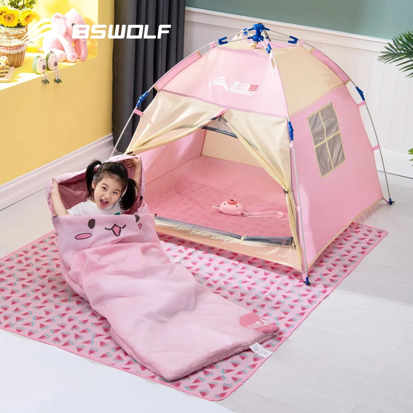 Children Cartoon Blanket Camping Sleeping Bag for Children Birthday Gifts Thick 1PC Bedspread On The Bed Animals Sleep
