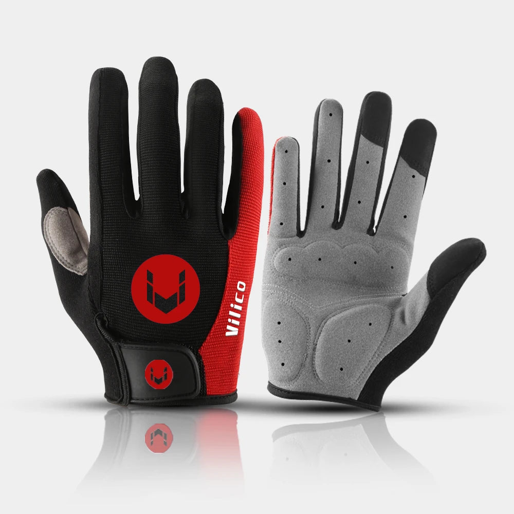 Cycling Gloves Full Finger Men Women Riding Motorcycle Hiking Gloves