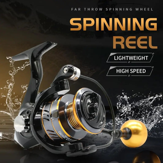 Spinning Reel for Saltwater, Lightweight  Drag for All Fishing Conditions