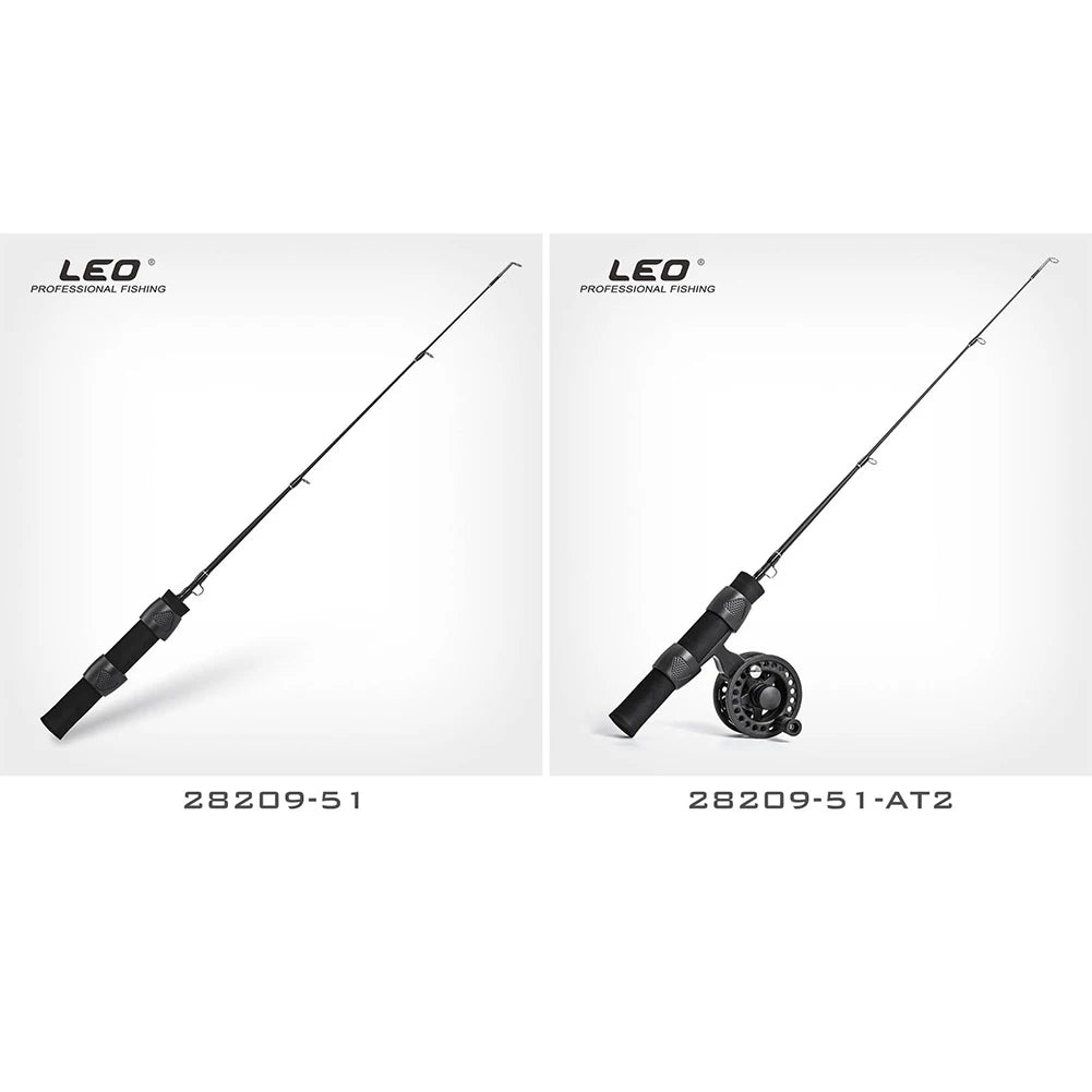 Ice Fishing Rod Combo: Portable Winter Pole and Reel Set