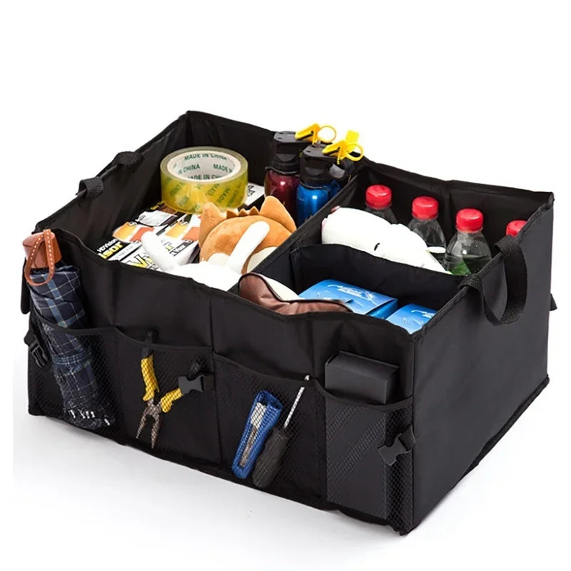 Car Storage Box Car Trunk Organizer Eco-Friendly Super Durable Collapsible Cargo Storage Tool Auto Trucks Trunk Box