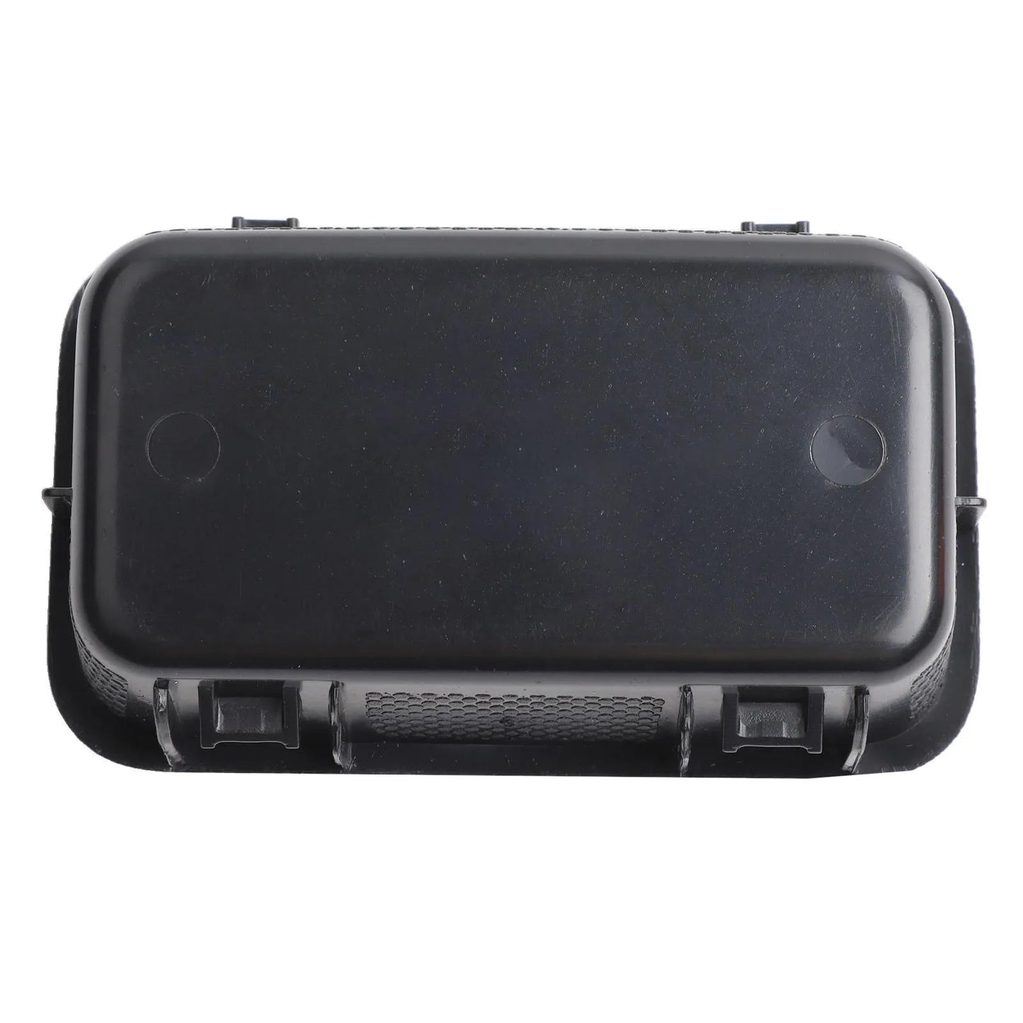 Black Car Storage Box , Center Console Armrest Flocking Organized Storage Box