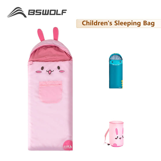 Children Cartoon Blanket Camping Sleeping Bag for Children Birthday Gifts Thick 1PC Bedspread On The Bed Animals Sleep