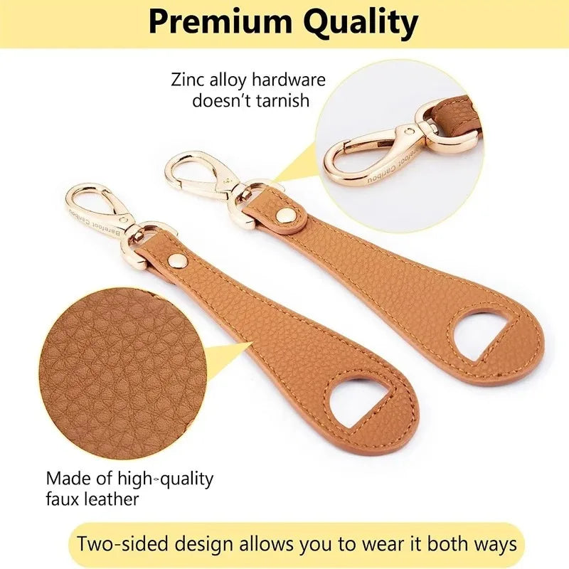 Travel Hat Clip Leather Golf Baseball Hat Clip Summer Hat Strap Towel Glove Storage Wallet Buckle Latch Clip
