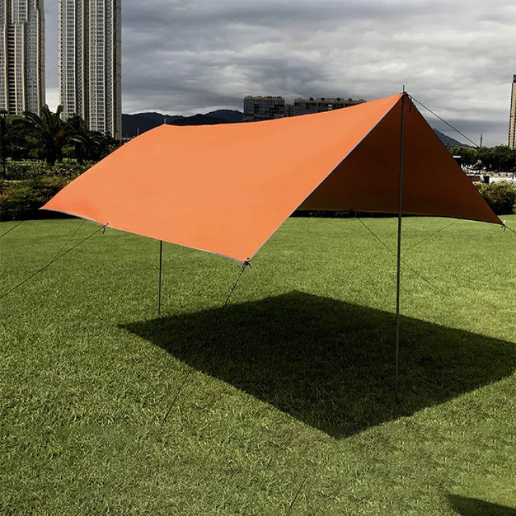 Camping Tarp. Waterproof Tent Awning. Shade Garden Canopy. Beach Sunshade Outdoor Ultralight Sun Shelter.
