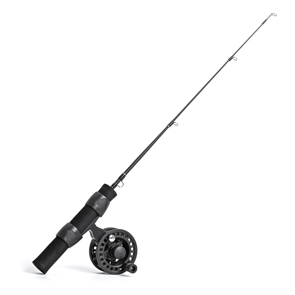 Ice Fishing Rod Combo: Portable Winter Pole and Reel Set