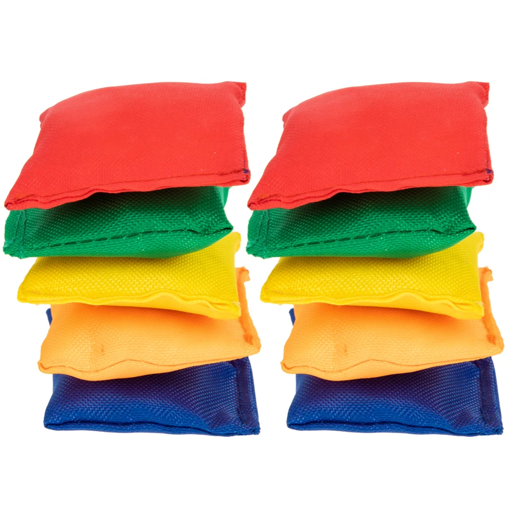 10pcs sand bag square. Portable bag sandbag toy children playground children's handmade soft sandbag canvas throwing game
