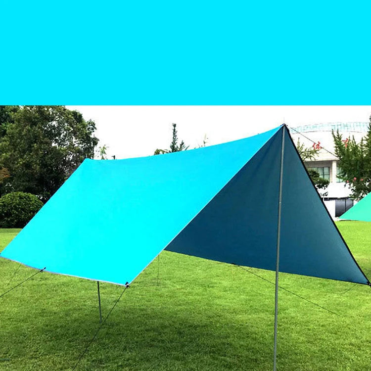 Camping Tarp. Waterproof Tent Awning. Shade Garden Canopy. Beach Sunshade Outdoor Ultralight Sun Shelter.