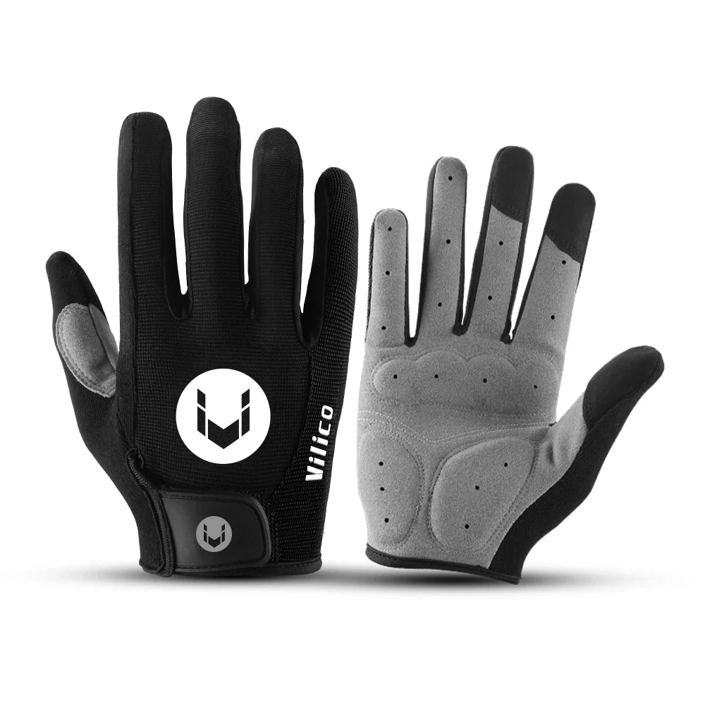 Cycling Gloves Full Finger Men Women Riding Motorcycle Hiking Gloves