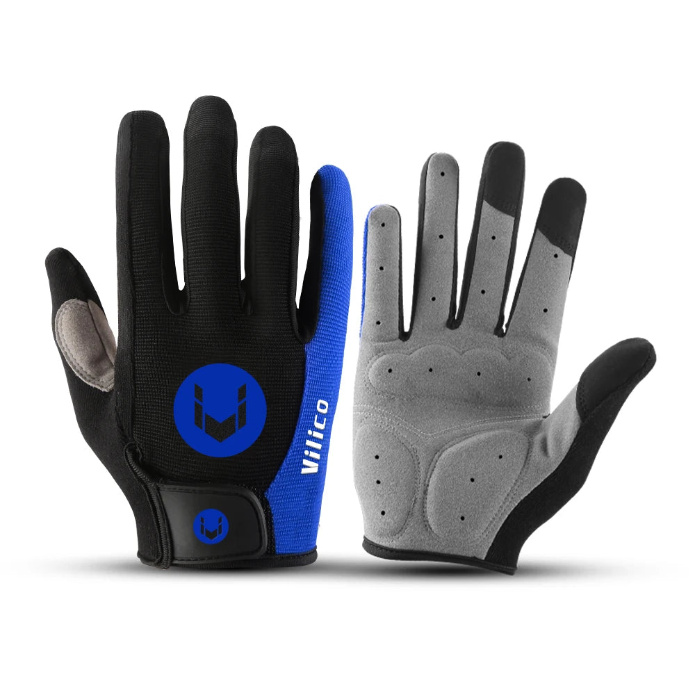 Cycling Gloves Full Finger Men Women Riding Motorcycle Hiking Gloves