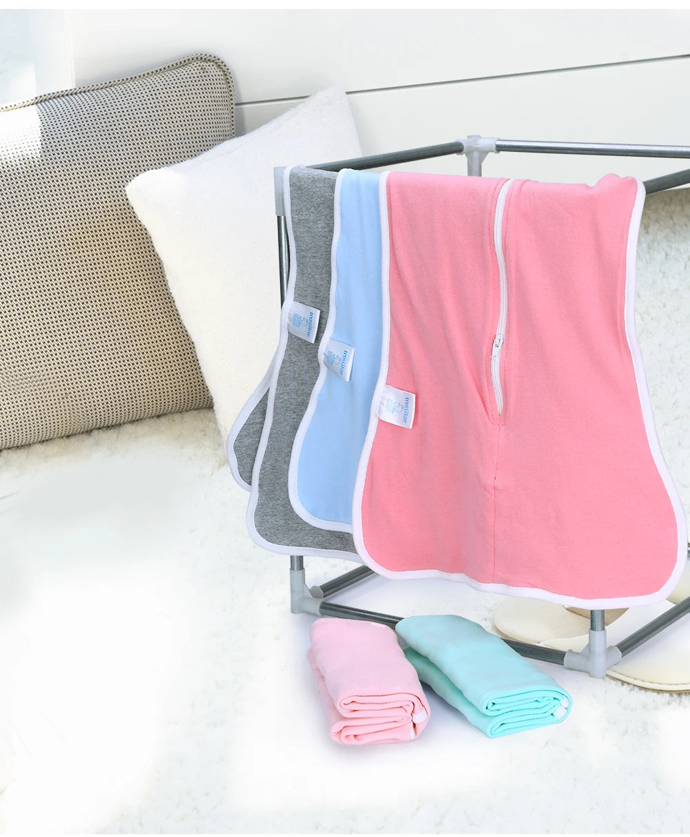 Cotton Baby Sleeping Bag Four Seasons Zipper Bags Newborn Baby bags Wrap Sleepsacks Baby Bedding Swaddling Sleepwear