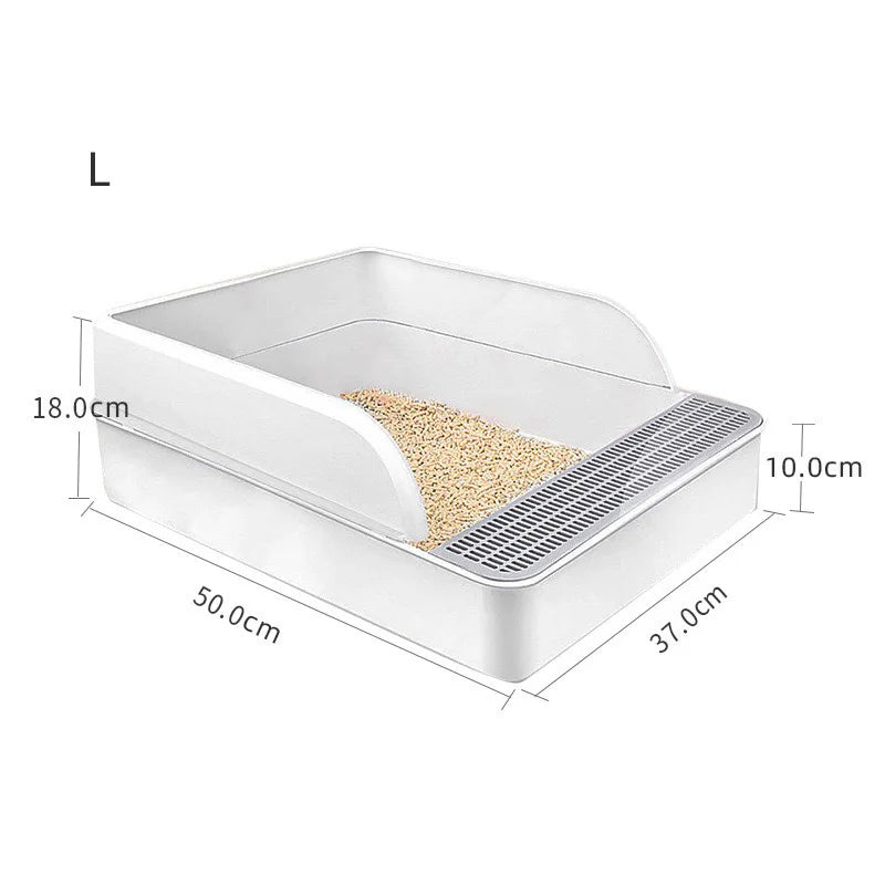 Large Large Closed Anti-splash Plastic Sand Box Cover Toilet Cleaning Bath Drawer Basin Tent Supplies